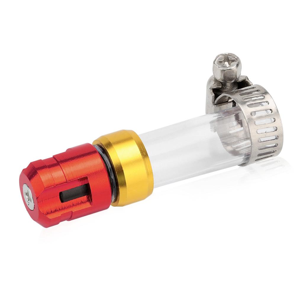 Stylish Motorcycle Air Filter Water Drain Pipe Alloy Plug Antirust Treatments For Enhancing Engine Performances Tuning
