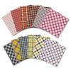 Pattern Paper Set of 24  6in Plaid Patterned Cardstock Present Packaging for Home Festival Holiday Card Decoration