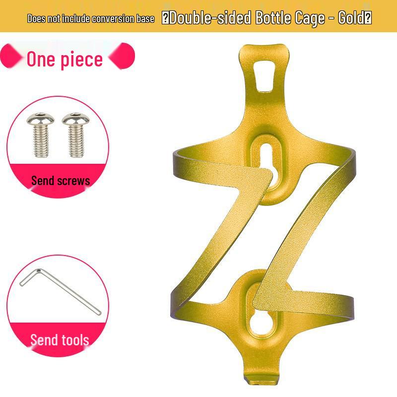 Verstellbarer Aluminiumlegierung Fahrrad-Flaschenhalter & Halter für Mountainbikes