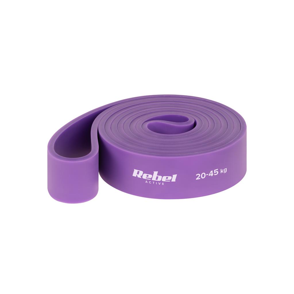 Set di 5 Fasce Elastiche Power Band, Fasce di Resistenza per Allenamento Fitness, Rebel