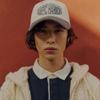 TRAFFIC HARMONY CORDUROY ROUND LOGO DEEP-FIT BALLcap_GREY