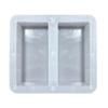 Brick Stone Mold DIY Paving Cement Mold 20x10cm Reusable Concrete Pavement Mold Manual Operation Brick Stone Mold Garden Paths