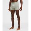 Always In Motion Boxer Brief 3  Twofold Stripe Pelican Fog Green