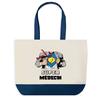 Tote Bag - PLANETEE - Super Médecin - Bleu - Coton - 40 X 45 Cm
