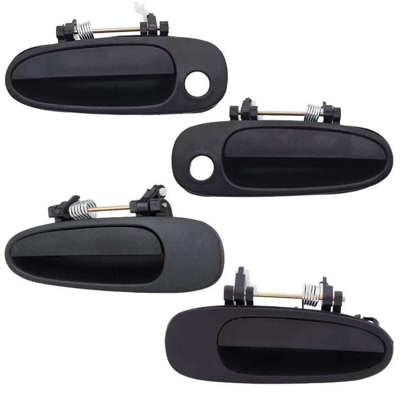 Left Right Exterior Outside Door Handle for Toyota Corolla Geo Prizm 1993-1997 RAV4 1996-1997 Left Hand Drive 69220-12170