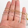 2M Stainless Steel Lips Chains Dia 2mm 2.5mm 3mm for DIY Necklace Bracelet Components Chain Wholesale Jewelry Making Accessories
