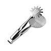 BBQ Thongs Stainless Steel Food Clip Steak Bread Clamp Kitchen Frying Oil Cooking Filter, 2010