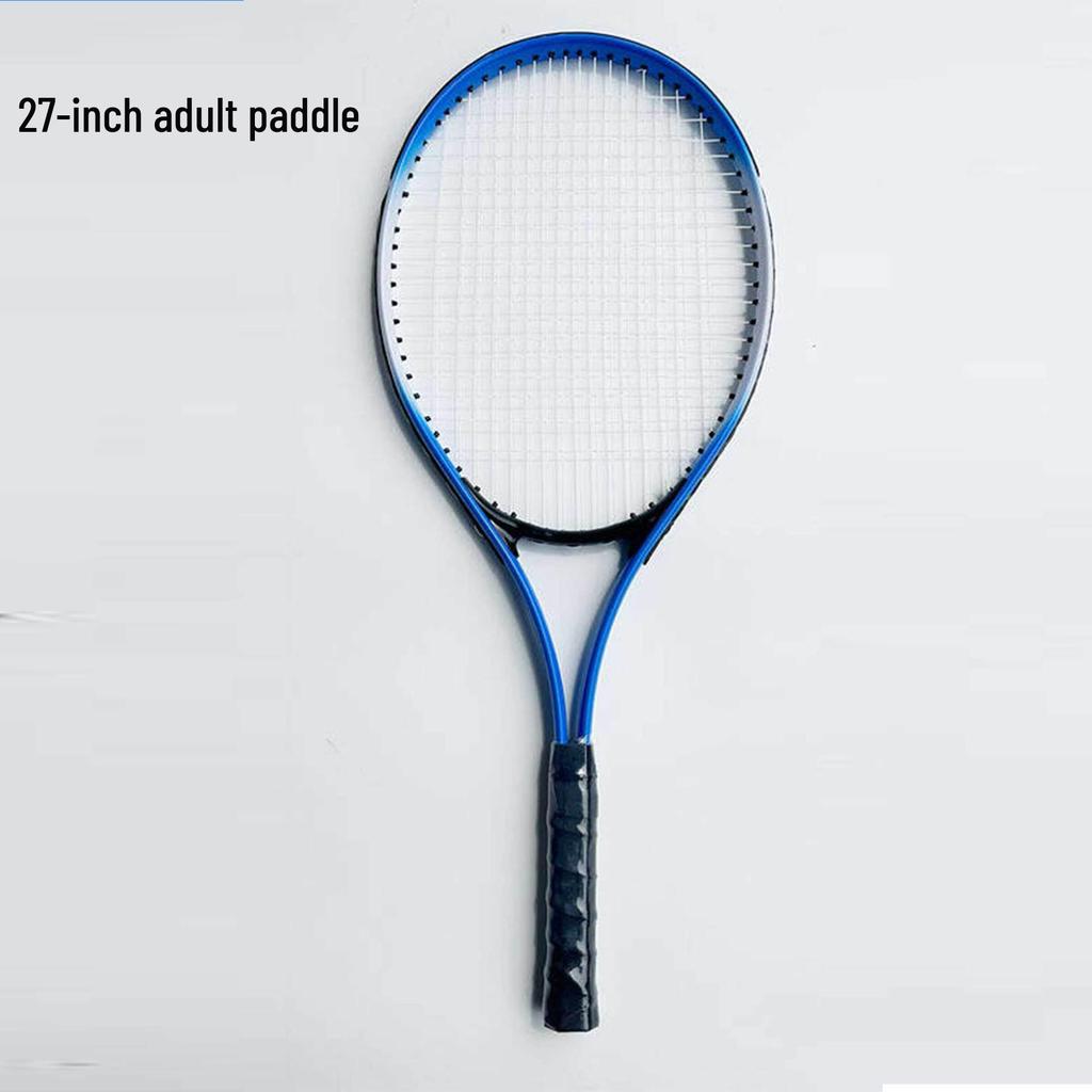 Aluminium/Eisenlegierung Tennis Trainingsschläger für Erwachsene & Kinder - Hohe Rückprallfläche & Einzelspiel.