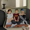 Kpop T-TOMORROW X TOGETHER TXT Cushion Cover Car Throw Pillow Case For Sofa Car Christmas Gift 40x40cm 45x45cm