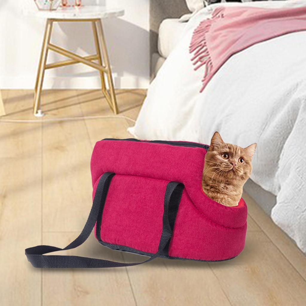 Pet Carrier Travel Transport Bag Comfortable Breathable Walking Dog Car Seat