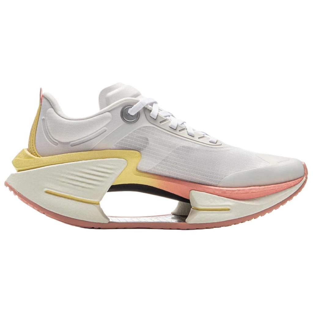 Li Ning Absolute Shadow 3 Essential Technology Professional Competition Training Running Shoes Women Sneakers Standard-White Platinum-Mist ARRV002-21