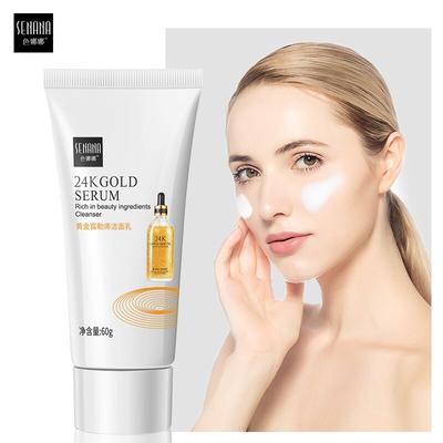 SENANA 24k Glod Serum Facial Cleanser Shrink Pores Anti WrinkleOil Control Whitening Acne Treatment Moisturizing Clean Skin Care