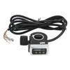 6 Wire Thumb Throttle with ONOFF Switch Battery Indicator 22mm Aperture for Electric Bike