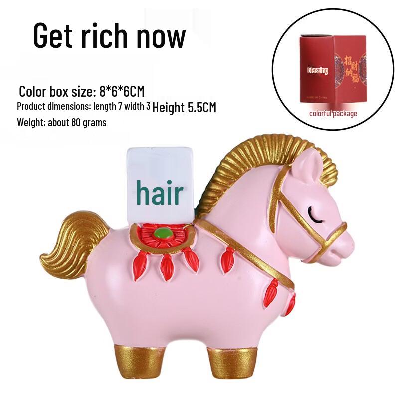 Auspicious Horse Wealth & Success Figurine