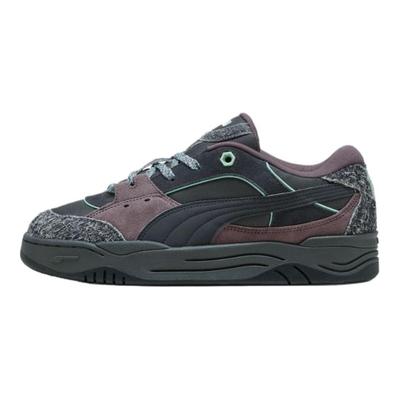 180 Free Spirits Retro Low-Top Sneakers Unisex-Sneakers Grau Lila 403231-02