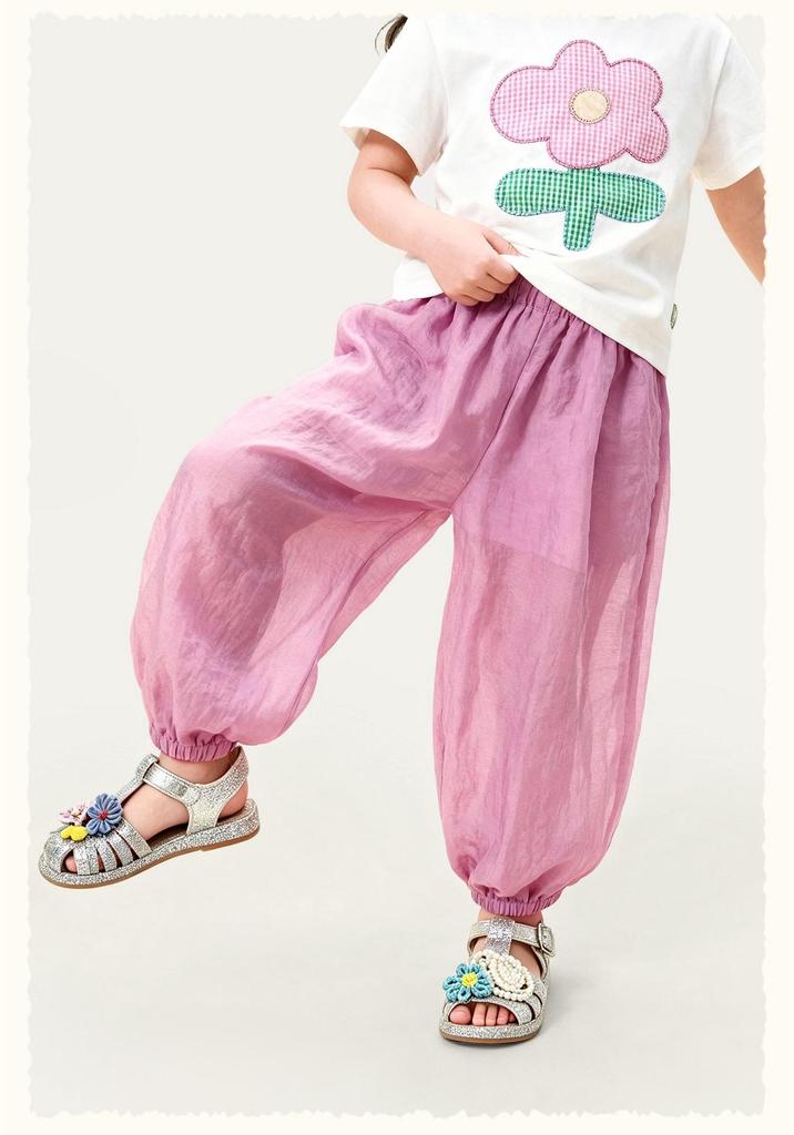 Amila Kinder Sommer 2026 Lässige Hochdehnbare Atmungsaktive Bündchenhose