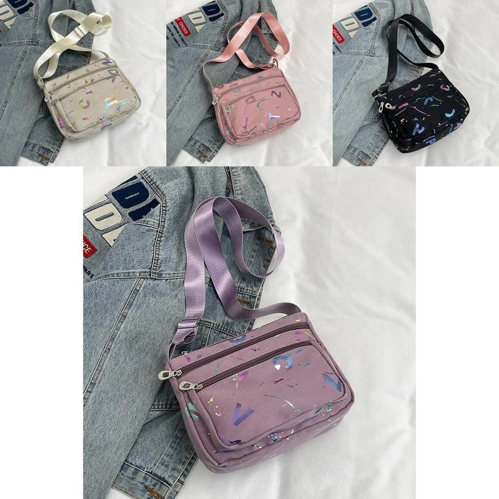 Fashionable Casual Crossbody Shoulder Bag With Soft Canvas Material For Women