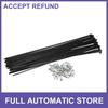 40 Pcs 226mm X 2mm 14G J Bend Bike Bicycle Spokes with Nipples Universal Steel