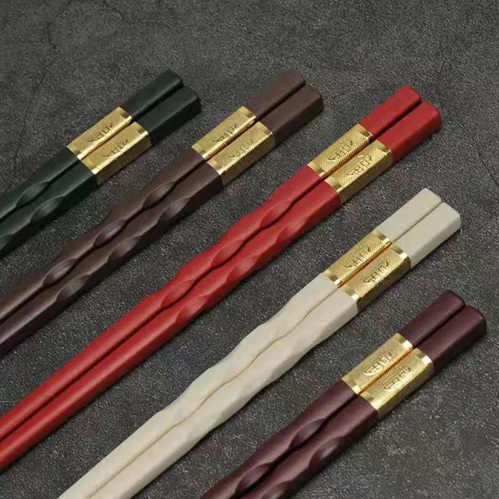 Chinese Style Chopsticks High Temperature Resistant Cutlery Housewarming Gift