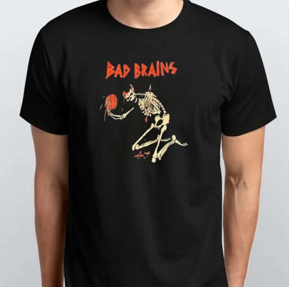 Bad Brains Band Unisex TSHIRT S M L XL XXL 3 4 XL Black White S
