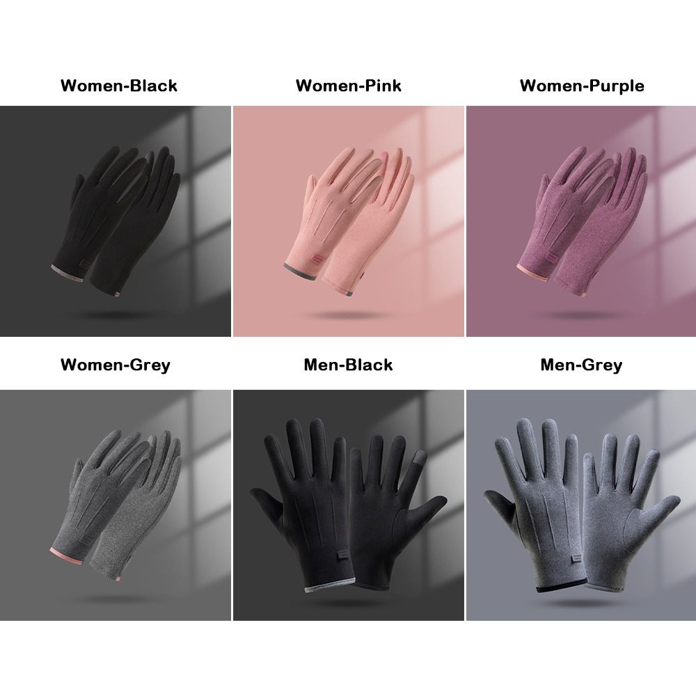 Velvet Warm Gloves Warmth Hands Cover Fashion Winter Gloves Winter
