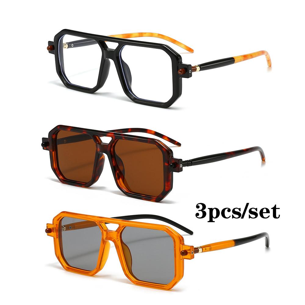 New Polygon Sunglasses Rectangle Fashion Popular Women Men Shades Square Sun Glasses for Female Male Summer Traveling Oculos