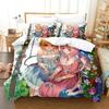 Anime Princess Connect! Re Dive Printed Bed Set Duvet Cover Pillowcase Bedding Set Linen Sheet Quilt Cover Full Queen King Size