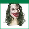 Latex Joker Head Mask With Large Eyes For Halloween Costume And Pranks