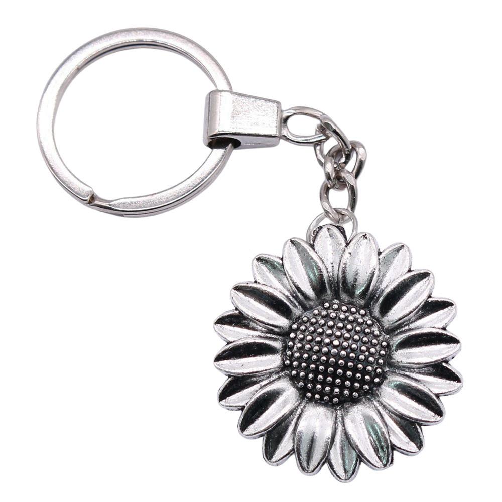 The Flower Of Life Keychain Craft Jewelry Victory Symbol Key Ring 30mm