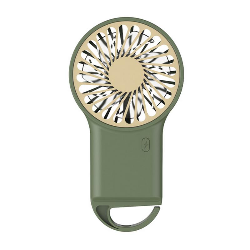 Portable 1PC Mini Hanging Neck Fan Cooling Waist Fans Bladeless Sports Cooler Fan Outdoor Sports Travel Fan USB Rechargeable