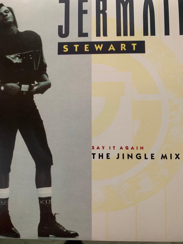 

7inch Record JERMAINE STEWART Say It Again TEN188 1987 UK Dance Electronica Used