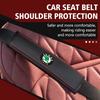 Car Seat Belt Cover Adjustable Safety Shoulder Pad Accessories For Skoda Octavia Superb RAPID FABIA KAMIQ KAROQ KODIAQ YETI
