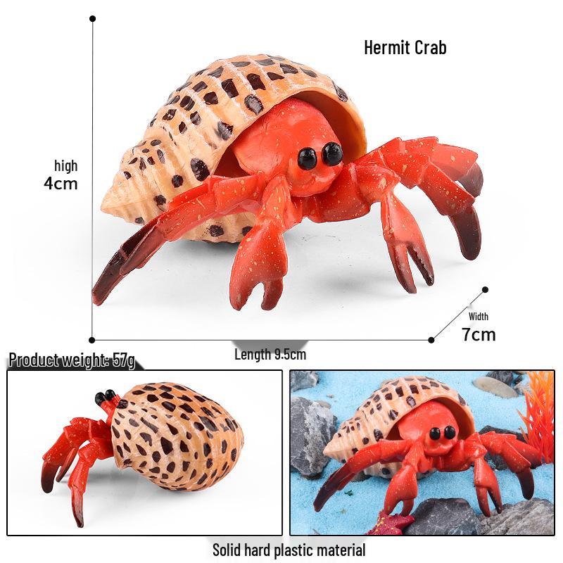 Marine Life Toy Set: Squid, Octopus & Jellyfish Figurines for Kids