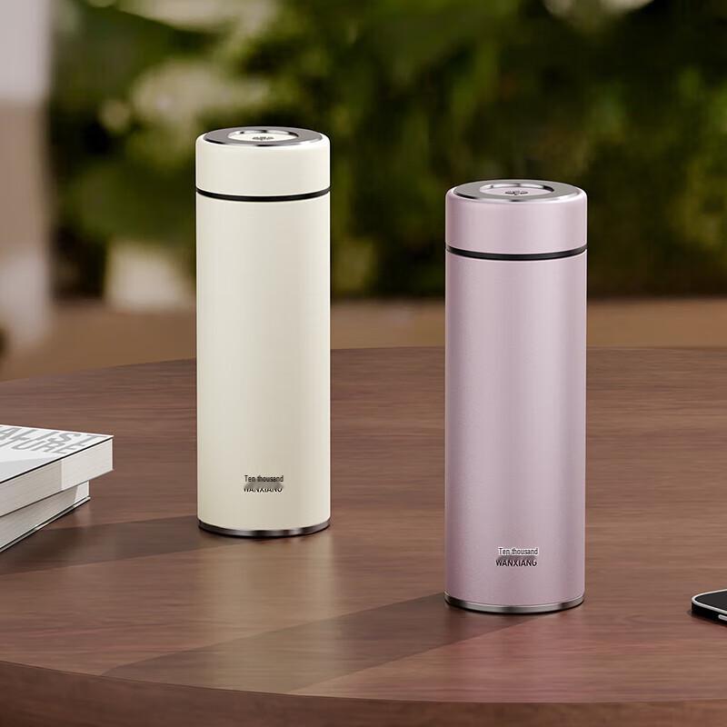 WANXIANG Insulated Double-Layer Glass Tumbler