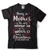 Presente de Dia das Mães Mãe Avó Vovó Nana Camiseta Camiseta Engraçada