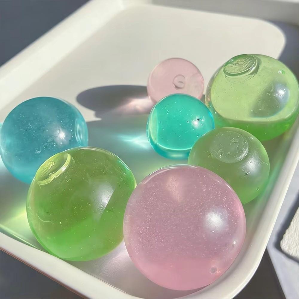 Soft Squishy Toys Slow Rising Ball Quick-rebound Squeeze Toy Coconut Oil Squishy Ball Hand Relax