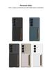 Samsung zFold7 Ultra-Thin Business Style Phone Case with Card Holder and Anti-Drop Protection