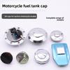 Motorcycle Fuel Tank Cap: Suitable for AX100, DY100, GY6125, ZX125, SDH125-39, WY125, JH70, JOG125, CBT125 Models.