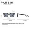 PARZIN Gafas de sol para mujer Vintage Polarizadas Hombres Gafas de sol Protección UV Señoras Sombras 92123