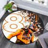 Piastri Pattern Round rug,Carpet Rug for Living Room Bedroom Playroom ,Non-slip Floor Mat,Holiday Gifts and Birthday Gifts.