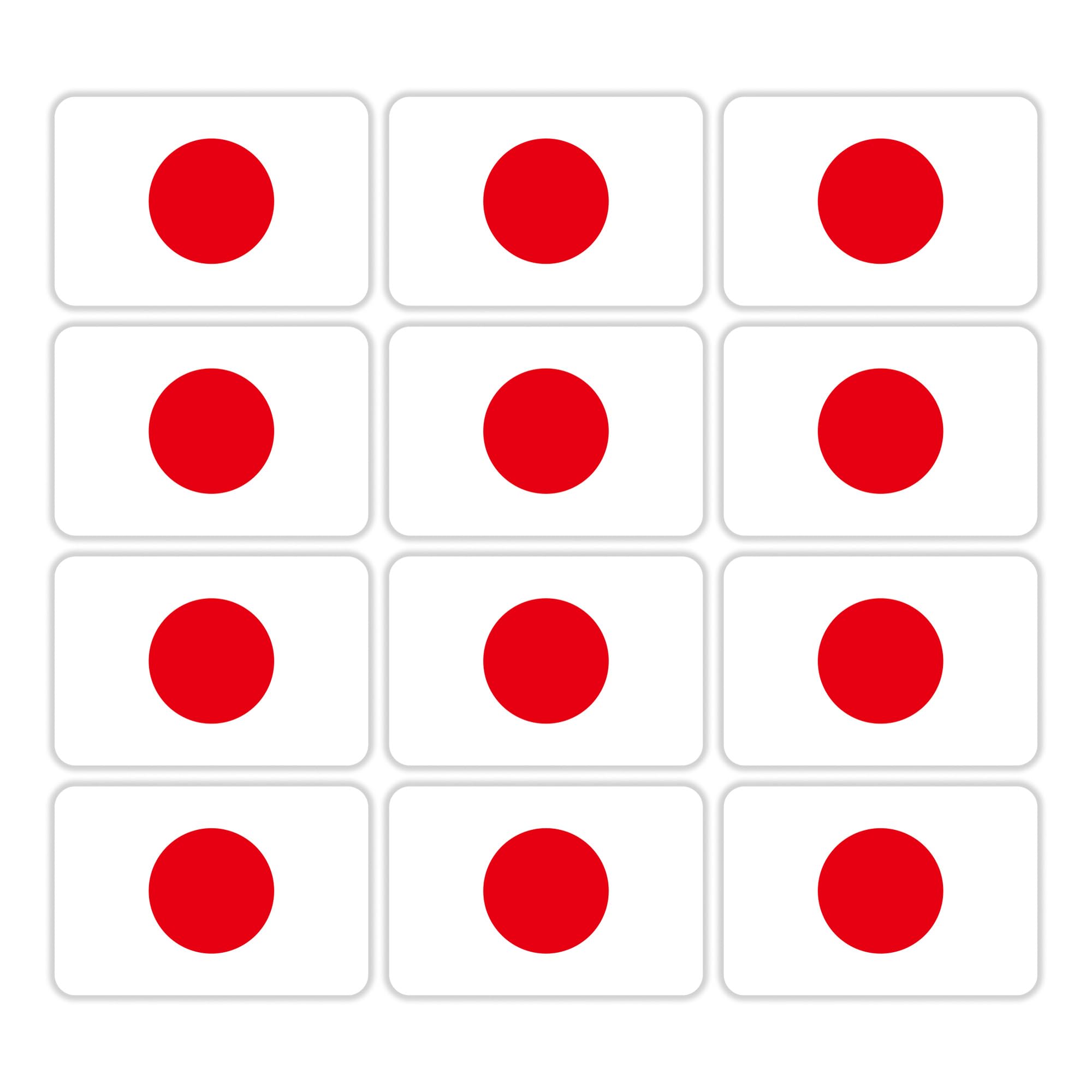 

BABICARE NF002-XXS Japanese Flag Sticker/Sticker for Clothing/Car Body Safe Heat Resistant/ Resistant/Lightproof/UV Protection/Japan Quality