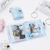 PVC Mini Photo Album Little Daisy Backpack Keyring New Name Card Book