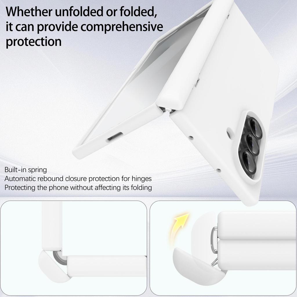 Samsung Z Fold7 Case: Magnetic, Wireless Charging, Spring Hinge, Protective Magsafe