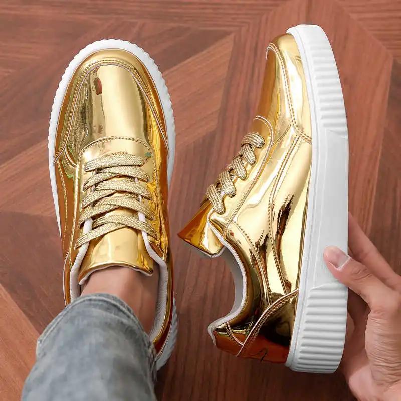 Fashion Round Toe Parkside Casual Female Sneakers Flats Black Women's Tennis Women's Basketball Shoes Sports Snaeaker Vip Link