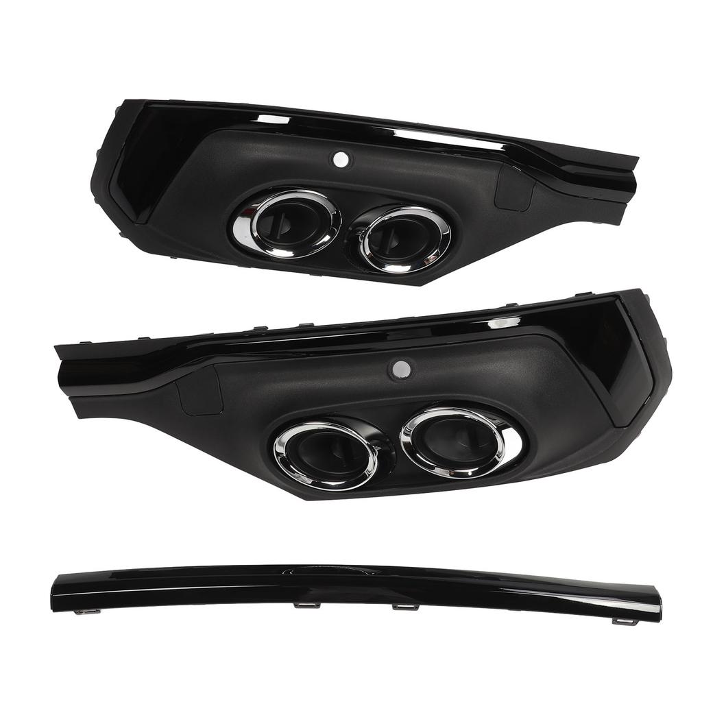 Zadní nárazník Výfuková trubka Difuzor Lišta Lesklý černý Lip spoiler pro S Sportback 2021 a novější