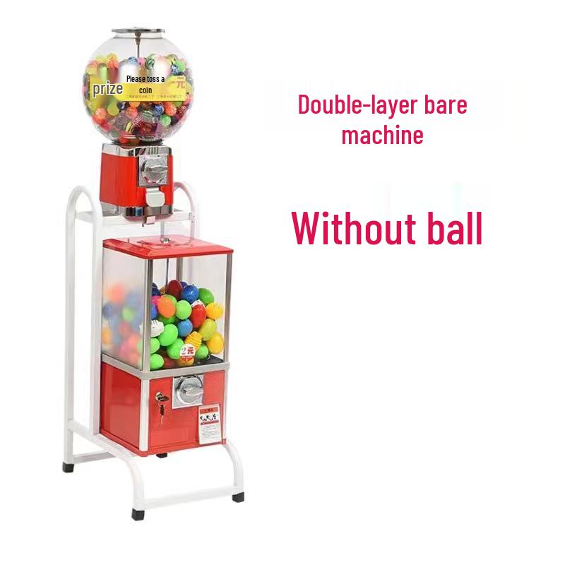 Gashapon Toy Coin-Operated 32mm Bouncy Ball Vending Machine - Amusement Self-Service Unit