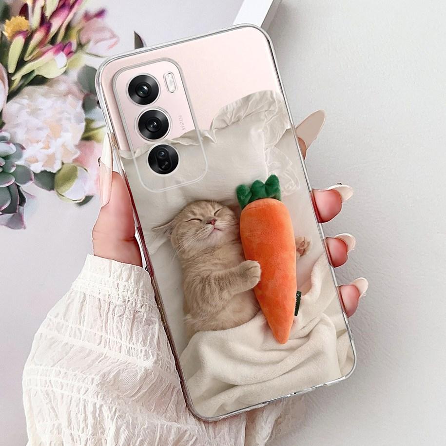 For OPPO Reno12 Pro 5G Case CPH2629 Cover Transparent Silicone Fashion Butterfly Soft Case For Reno 12 CPH2625 Reno 12Pro Fundas