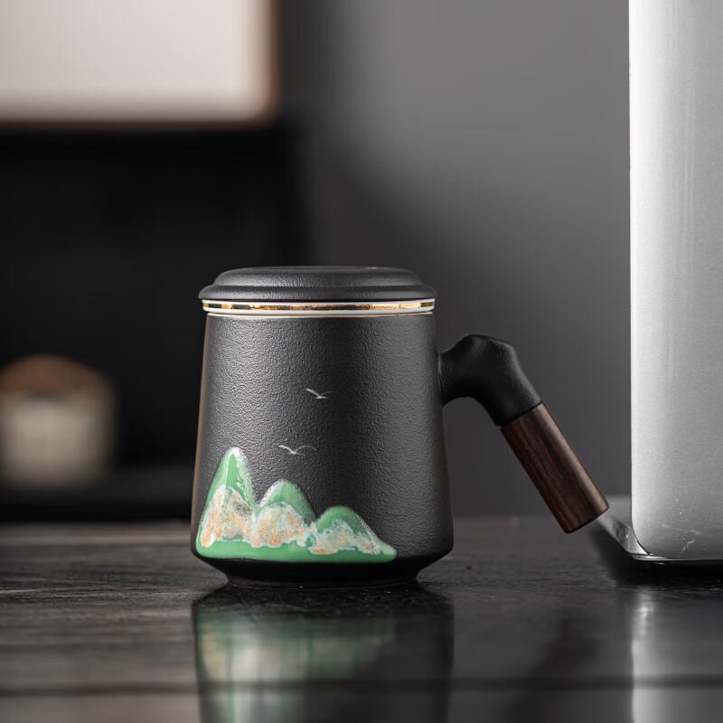 Hongyu Hand-Painted Office Tea Cup