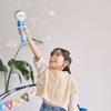 B&C Cute Whale Bubble Angel Rechargeable Automatic Bubble Gun Korean Childrens Toys