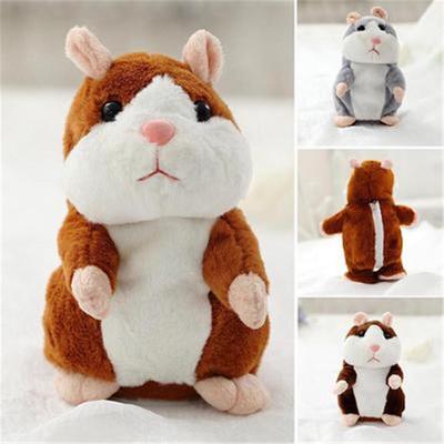 Kinderen schattig grappig pratende hamster elektronische knuffel